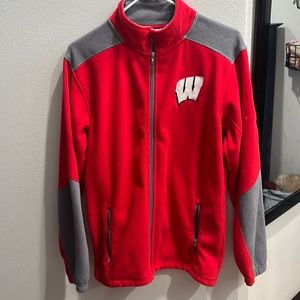 Wisconsin Badgers Zip-up Fleece